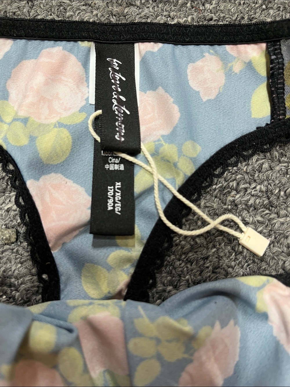 Anthropologie For Live and Lemons Kayla Thong New XL - Picture 4 of 4
